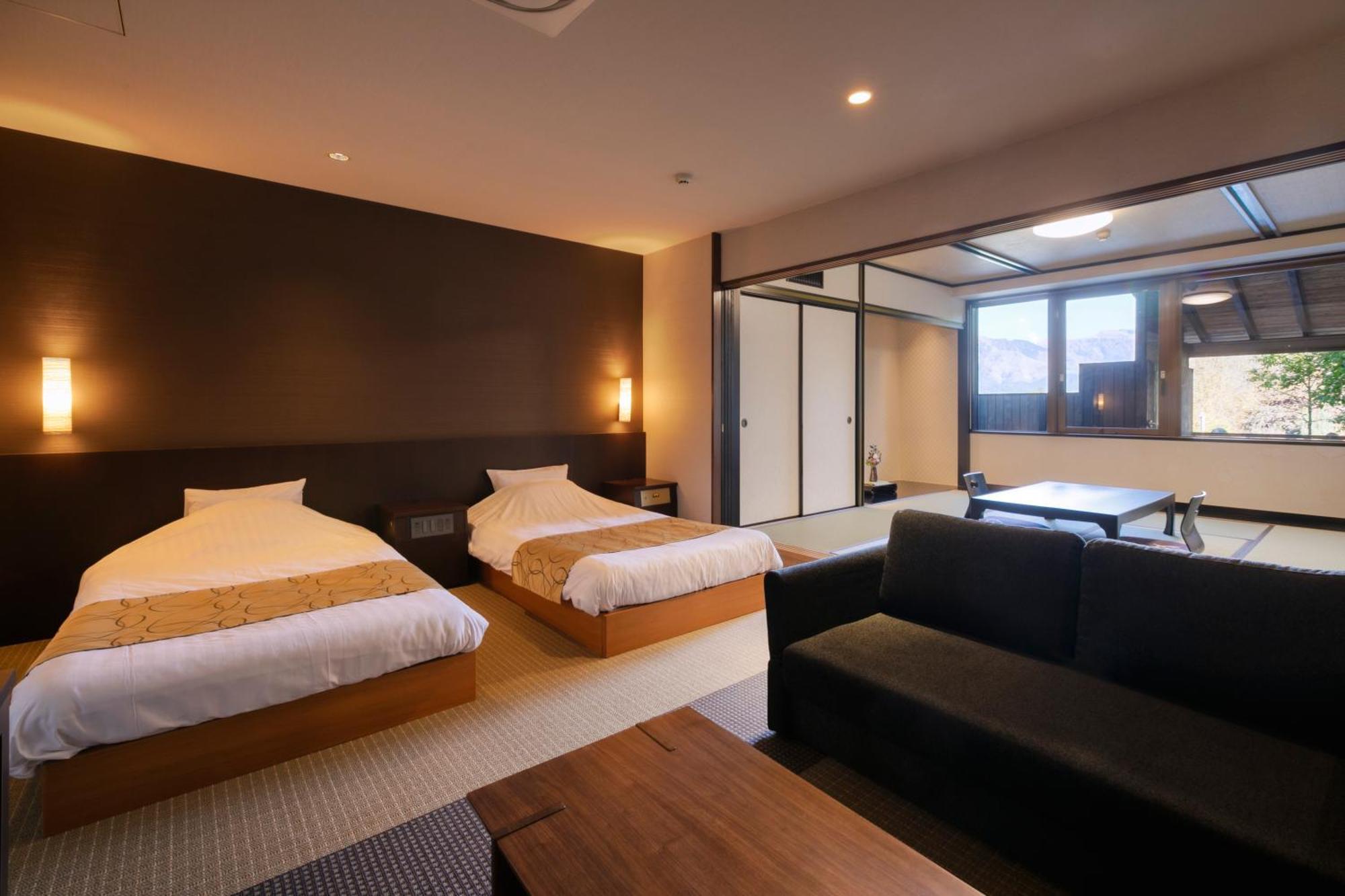 Hotel Yumeshizuku - Renovation From May 12 Until End Of July - Minamiaso Ngoại thất bức ảnh