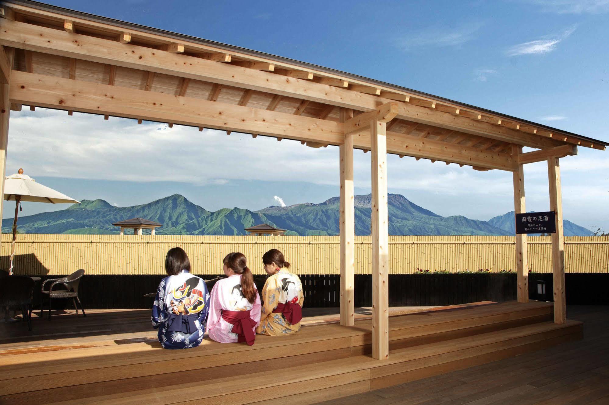 Hotel Yumeshizuku - Renovation From May 12 Until End Of July - Minamiaso Ngoại thất bức ảnh